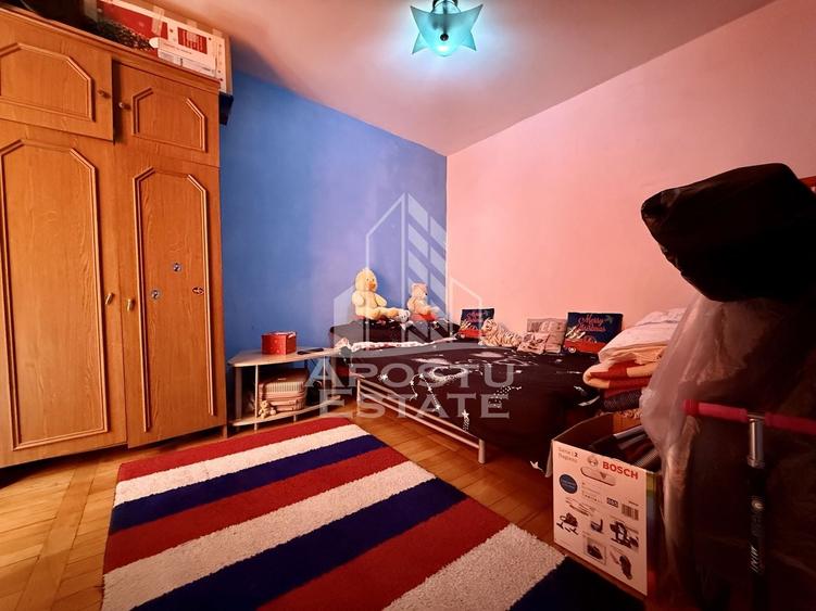 Apartament cu 2 camere nedecomandat, mobilat în Șagului
