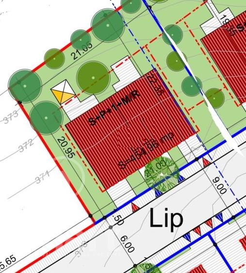 Teren Construcții intravilan de 455 mp, în Dâmbul Rotund
