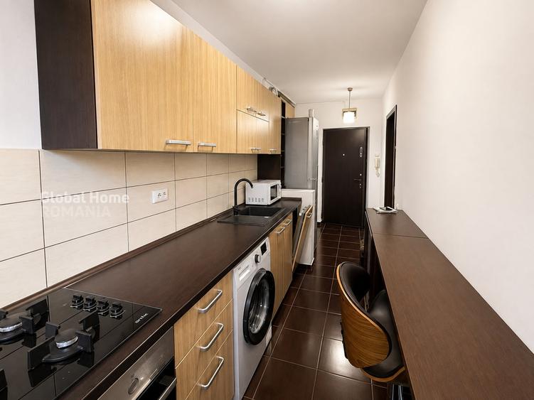 Apartament cu 2 camere semidecomandat, mobilat în P-ța Victoriei