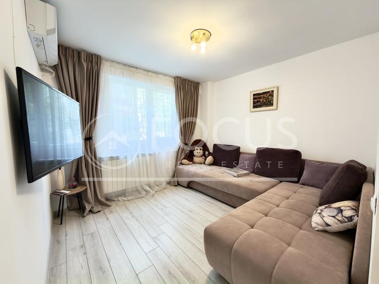 Apartament cu 2 camere decomandat, mobilat în Dorobanți