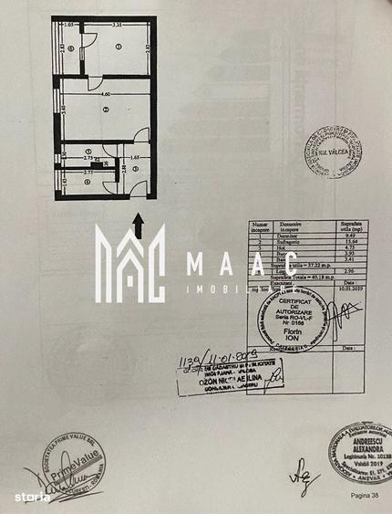 Apartament cu 2 camere semidecomandat în Nord