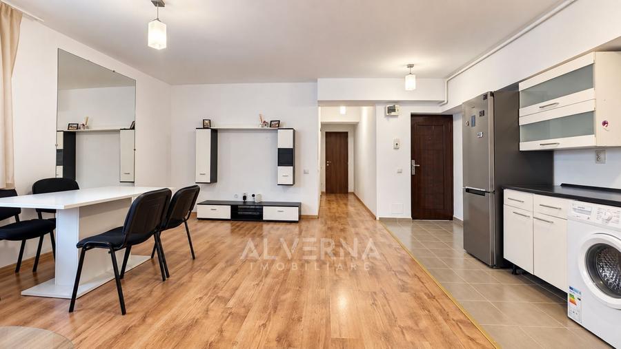 Apartament cu 2 camere semidecomandat, mobilat în Florești