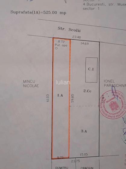 Teren intravilan Otopeni de vanzare . 70.000 Euro (negociabil)