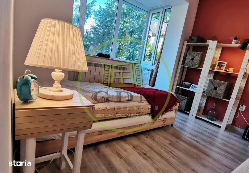 Apartament cu 2 camere decomandat, mobilat în Central