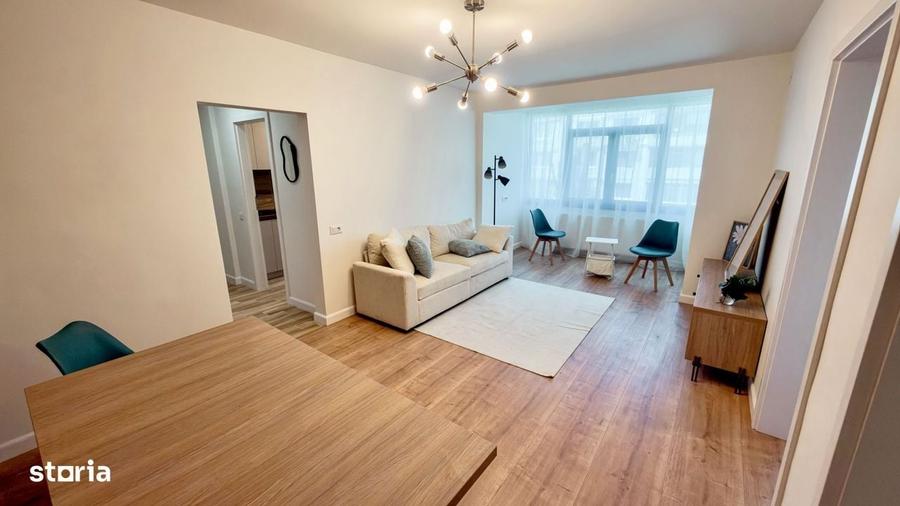 Apartament cu 2 camere semidecomandat în Central
