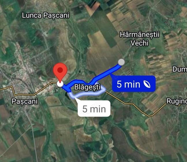 Teren de 2379 mp, în Hărmăneștii Vechi