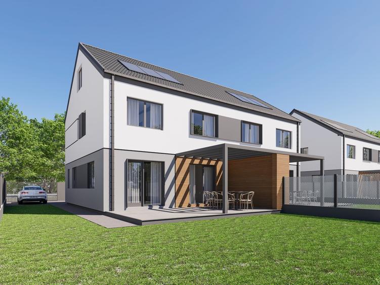 Duplex cu 5 camere cu Teren 348 Mp în Moșnița Nouă