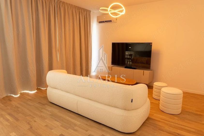 Apartament cu 2 camere semidecomandat, mobilat în Nord