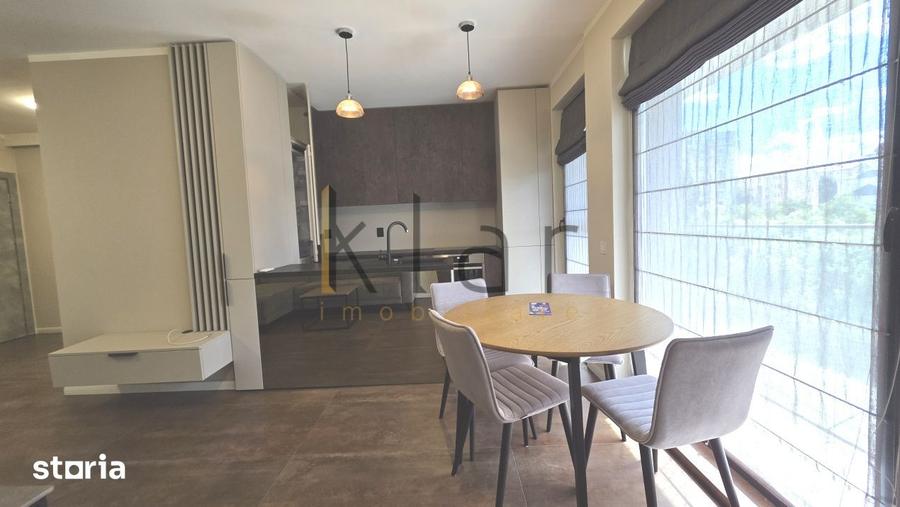 Apartament cu 2 camere semidecomandat, mobilat în Plopilor