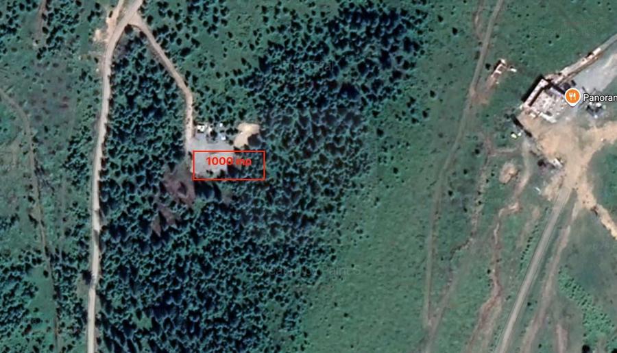 Teren de 1000 mp, în Muntele Băișorii