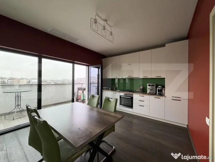 Apartament tip penthouse, 2 camere decomandate, terase panor - 2