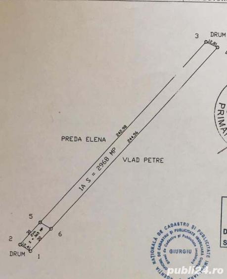 Teren de 3400 mp, în Buturugeni