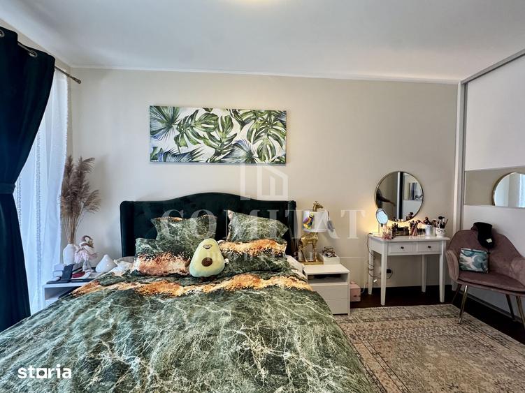 Apartament cu 2 camere semidecomandat, mobilat în Gheorgheni