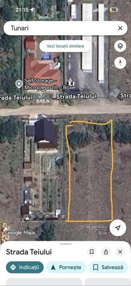 Spațiu comercial, în Tunari