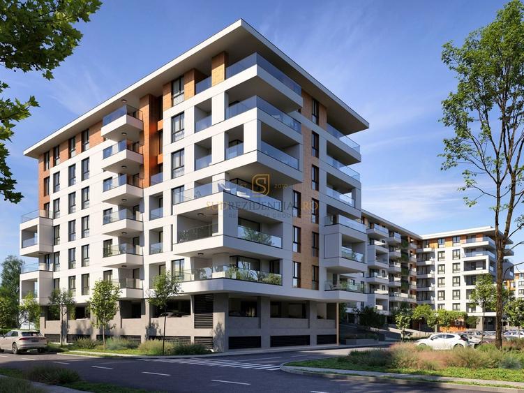 Apartament 3 camere, decomandat, terasa 14 mp, piscina, Splaiul Unirii - 14