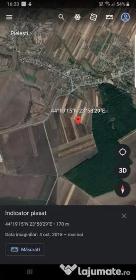 Loturi Intravilan/Extravilan 609+92mp, Pielesti,padure, Craiova, 23 - 29 Euro mp - 2