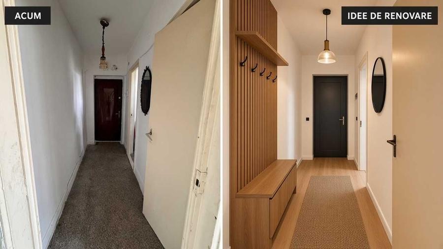Apartament cu 3 camere semidecomandat în Iancului