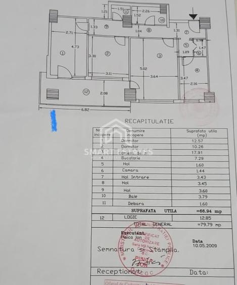 Apartament cu 3 camere decomandat, mobilat în Colentina