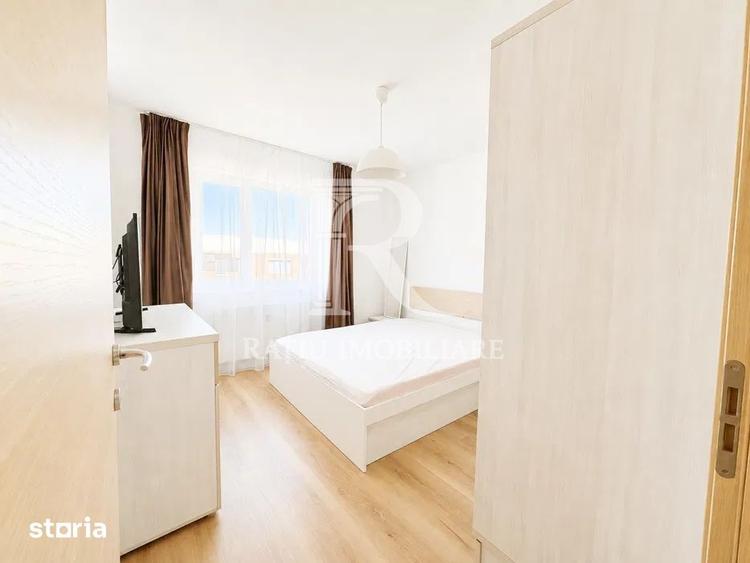Apartament cu 2 camere decomandat, mobilat în Nufărul