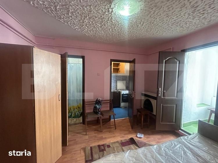 Garsoniera, etaj 2, 25 mp, toate utilitatile, zona Micro 6 - 6