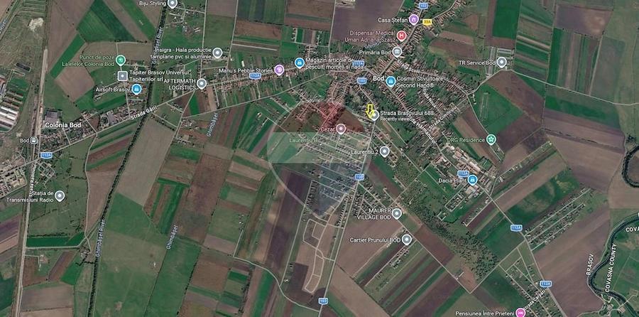 Teren 515 mp cu proiect de casa ?i autoriza?ie in curs Bod - 2
