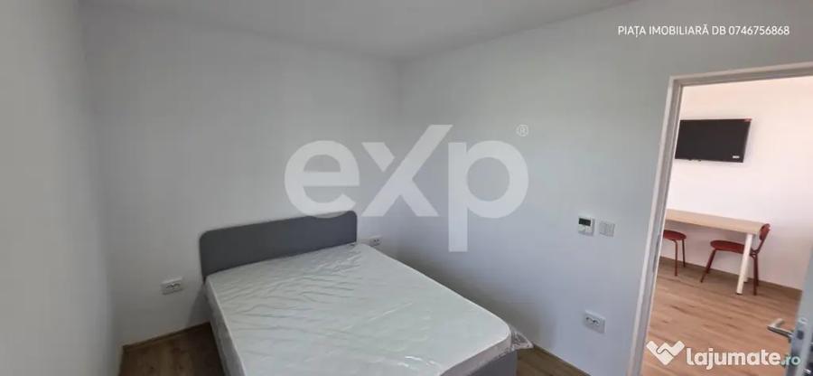 Apartament cu 2 camere semidecomandat, mobilat în Micro 12