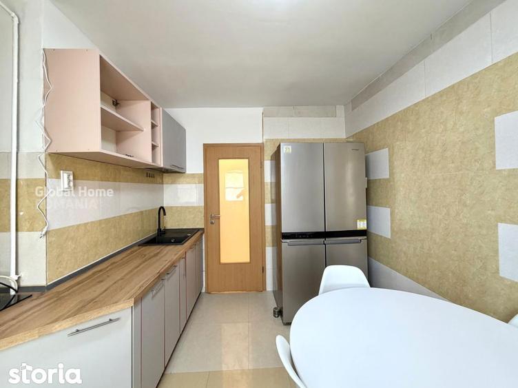 Apartament cu 3 camere, mobilat în Decebal