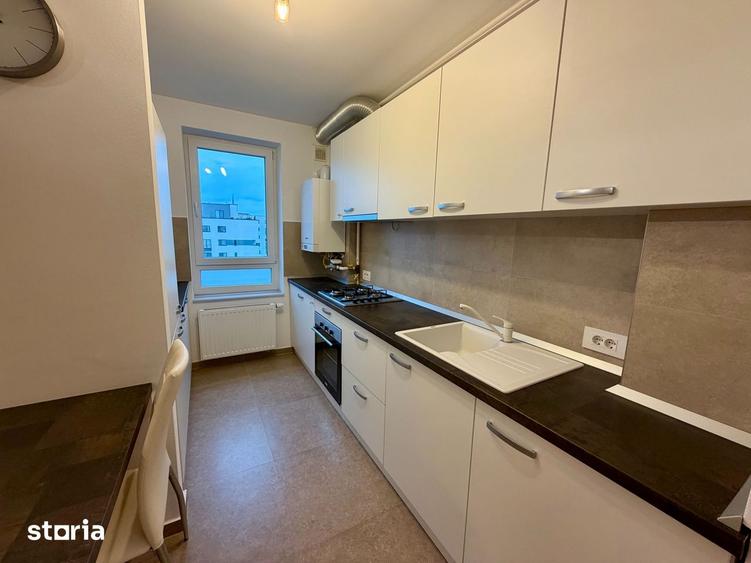 Apartament cu 2 camere, mobilat în Tractorul