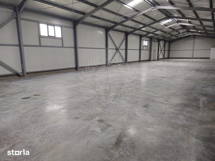 Spațiu industrial, de 650 mp, în Brazi