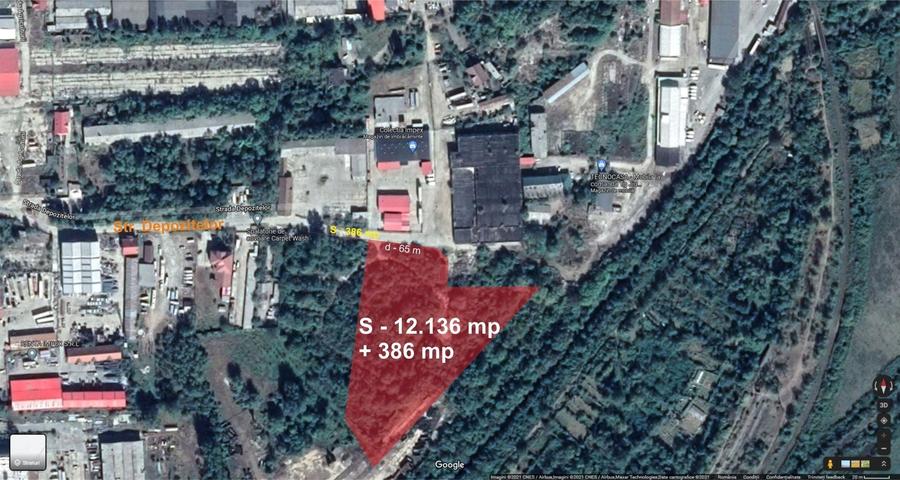 Teren Construcții intravilan de 12522 mp, în Central