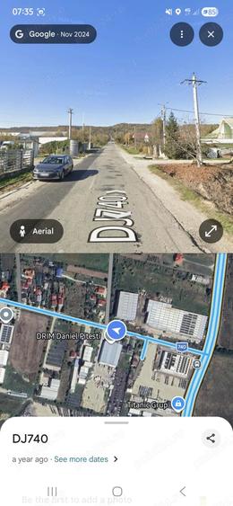 Teren de 1740 mp, în Mărăcineni