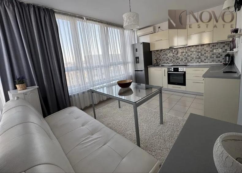 Apartament cu 2 camere semidecomandat, mobilat în Calea Călărașilor