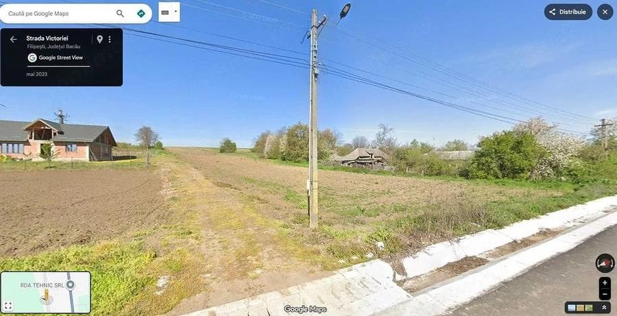 Teren de 5400 mp, în Filipești