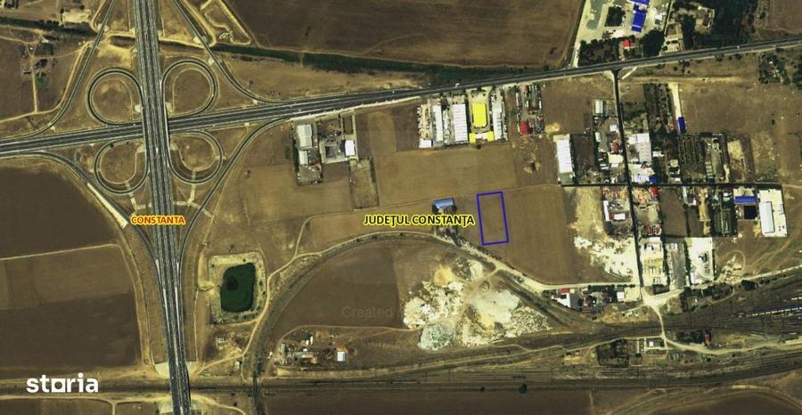Teren industrial logistic acces facil Autostrada - 10