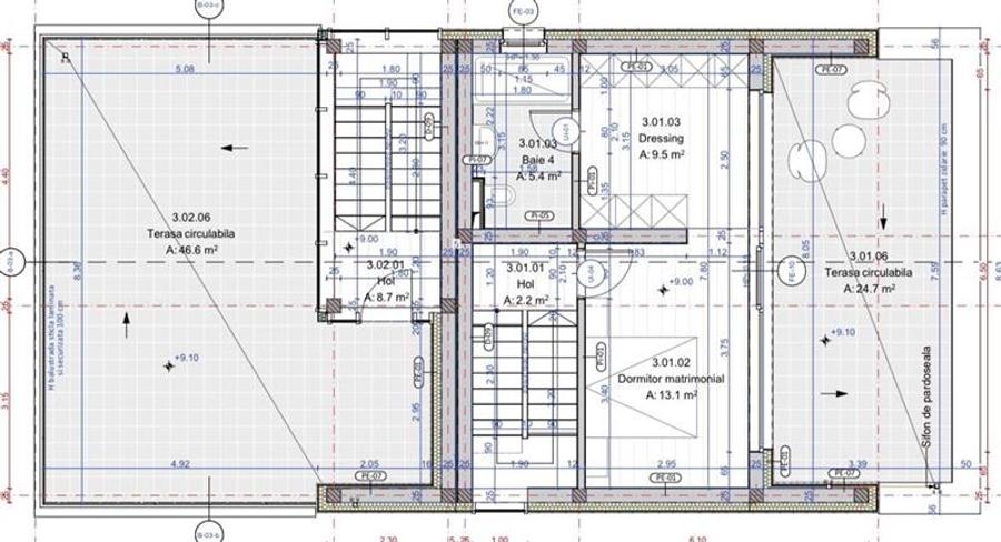 Duplex cu 4 camere cu Canalizare în Gruia