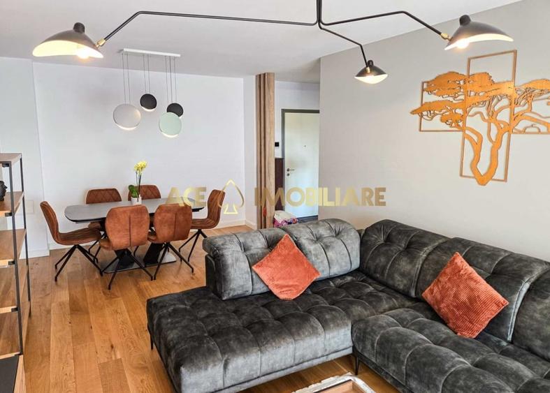Apartament cu 2 camere decomandat, mobilat în Nordului