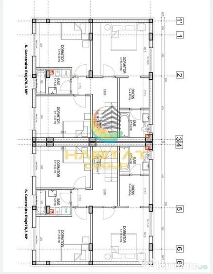 Casă cu 5 camere cu Teren 170 Mp în Central