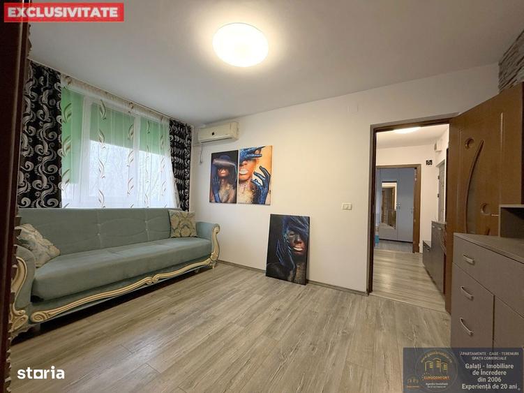 Apartament cu 3 camere, mobilat în Micro 19