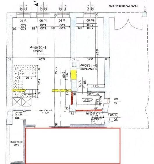 Apartament cu 4 camere în Central