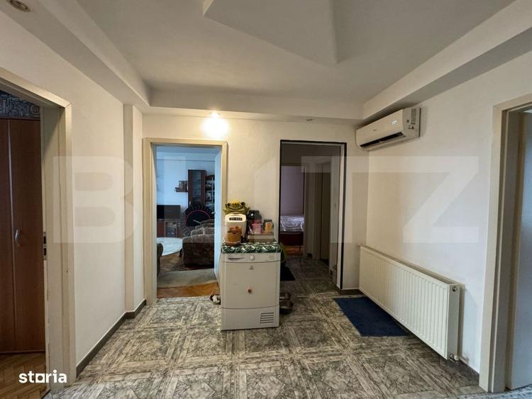 Apartament de vanzare, cu 3 camere decomandat, 61 mp, zona Progresul - 7