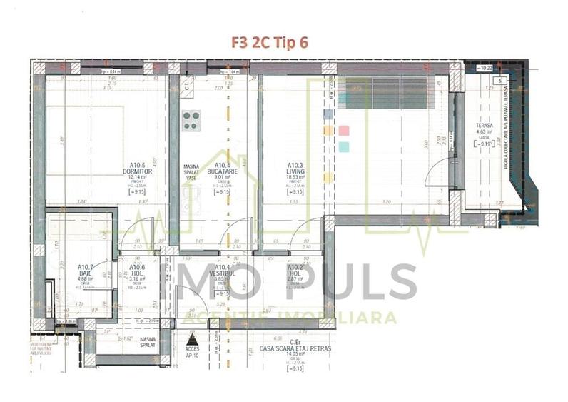 Apartament cu 2 camere decomandat în Mehala