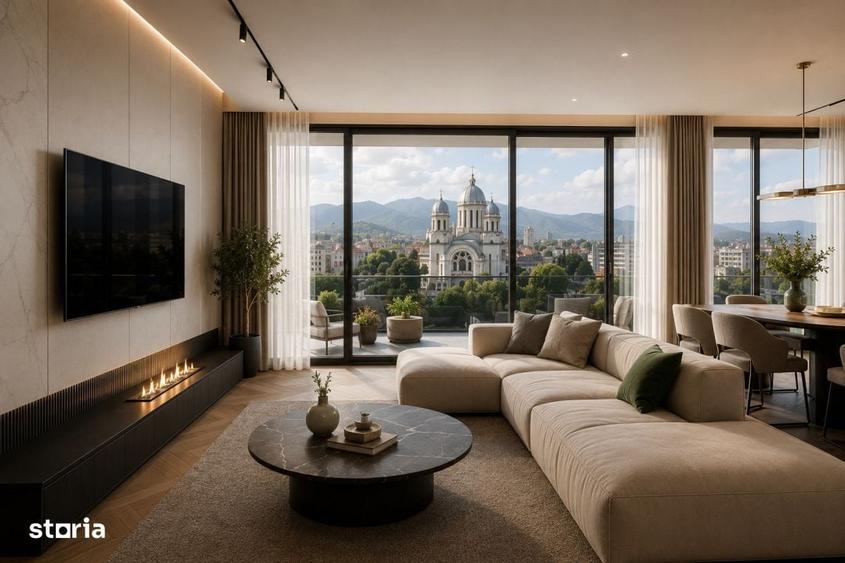 Apartament cu 3 camere în Central