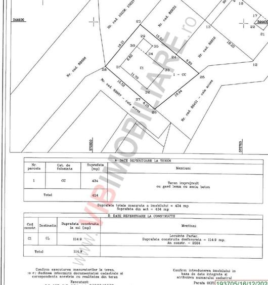 Casă cu 4 camere cu Teren 450 Mp în Crevedia