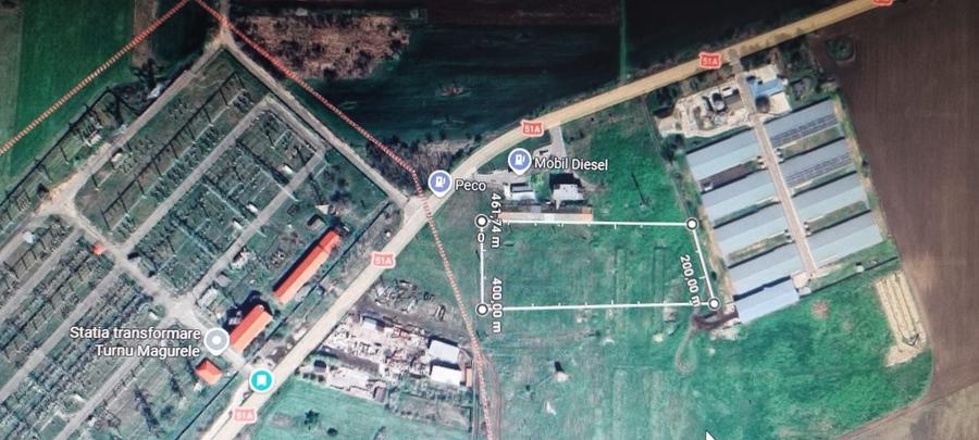 Teren Construcții intravilan de 10000 mp, în Nord-Est