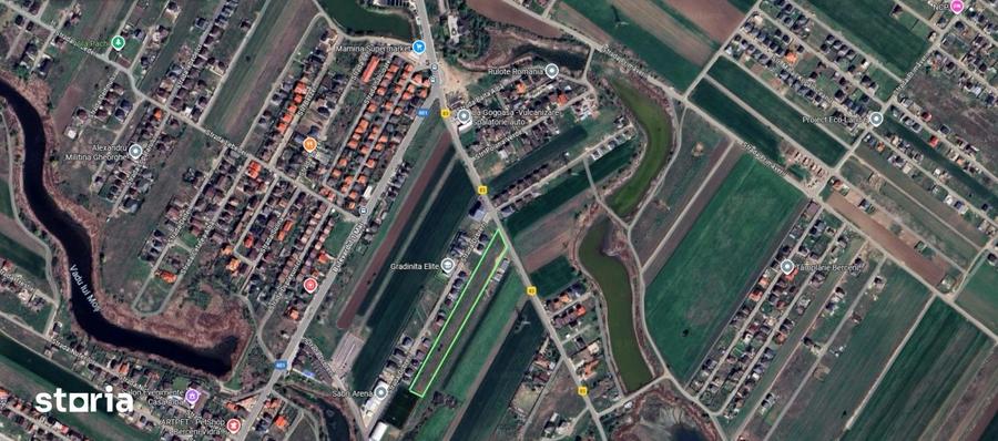 Teren Intravilan In Rate Berceni zona Mamina | curent si gaz | #LG7.1E - 9
