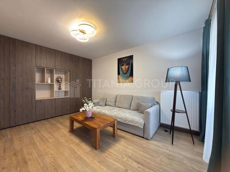 Apartament cu 2 camere decomandat, mobilat în Tractorul