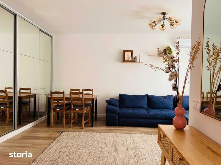 Apartament cu 2 camere semidecomandat, mobilat în Militari