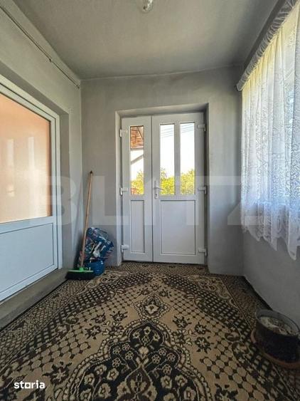 Casă cu 2 camere cu Teren 1100 Mp în Mica