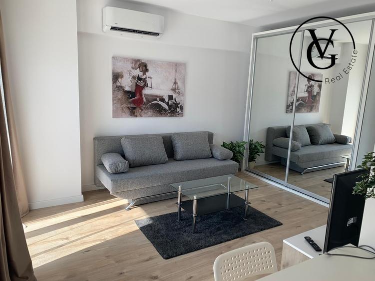 Apartament cu 2 camere decomandat, mobilat în Barbu Văcărescu