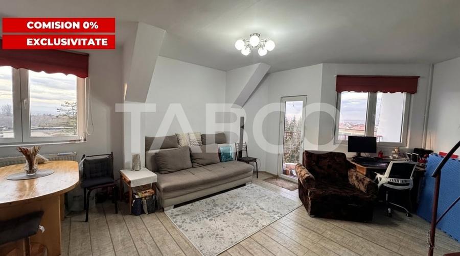 Apartament cu 3 camere decomandat, mobilat în Valea Aurie